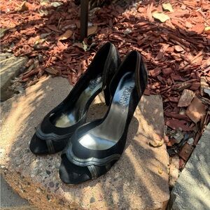 Black Short Franco Sarto Heel